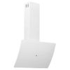 Campana Extractora De Pared Acero Vidrio Templado Blanco 60 Cm Vidaxl