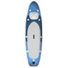 Set De Tabla De Paddle Surf Hinchable Azul Marino 330x76x10 Cm Vidaxl