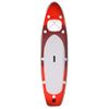 Set De Tabla De Paddle Surf Hinchable Rojo 330x76x10 Cm Vidaxl