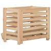 Caja Para Patatas Madera Maciza De Pino 60x40x50 Cm Vidaxl