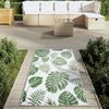 Alfombra De Exterior Pp Verde 80x150 Cm Vidaxl