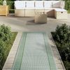 Alfombra De Exterior Pp Verde 80x250 Cm Vidaxl