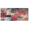 Alfombra Lavable Patchwork Antideslizante Multicolor 80x300 Cm Vidaxl