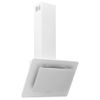 Campana Extractora Acero Inoxidable Vidrio Templado Blanco 60cm Vidaxl