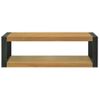 Armario De Baño Madera Maciza De Teca 120x45x35 Cm Vidaxl