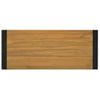 Armario De Baño Madera Maciza De Teca 120x45x35 Cm Vidaxl