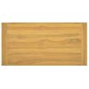 Armario De Baño De Pared Madera Maciza De Teca 90x45x35 Cm Vidaxl