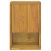 Armario De Baño De Pared Madera Maciza De Teca 45x30x70 Cm Vidaxl