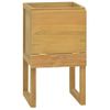 Armario De Baño Madera Maciza De Teca 45x45x75 Cm Vidaxl