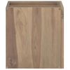 Armario De Baño De Pared Madera Maciza De Teca 46x25,5x40 Cm Vidaxl