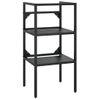 Estructura De Lavabo De Hierro Negro 40x38x83 Cm Vidaxl