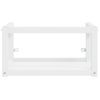 Estructura De Lavabo Suspendido Hierro Blanco 59x38x31 Cm Vidaxl