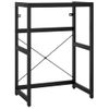 Estructura De Lavabo De Hierro Negro 59x38x83 Cm Vidaxl