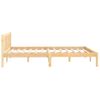 Estructura De Cama Madera Maciza De Pino 135x190 Cm Vidaxl