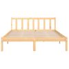 Estructura De Cama Madera Maciza De Pino 150x200 Cm Vidaxl