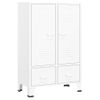 Armario Industrial Acero Blanco 67x35x107 Cm Vidaxl