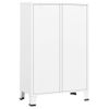 Armario Industrial Acero Blanco 67x35x107 Cm Vidaxl