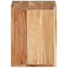 Taburete Madera Maciza De Acacia 40x30x40 Cm Vidaxl