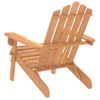 Silla De Jardã­n Adirondack De Madera Maciza De Acacia Vidaxl