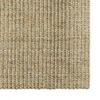 Alfombra De Sisal Natural Verde 80x200 Cm Vidaxl