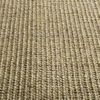 Alfombra De Sisal Natural Verde 80x200 Cm Vidaxl