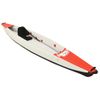 Kayak Inflable Poliéster Rojo 375x72x31 Cm Vidaxl