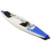 Kayak Inflable Poliéster Azul 424x81x31 Cm Vidaxl
