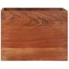 Estante De Pared Madera Maciza De Acacia 40x30x40 Cm Vidaxl