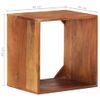 Estante De Pared Madera Maciza De Acacia 40x30x40 Cm Vidaxl