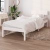 Estructura De Cama Madera Maciza De Pino 90x200 Cm Vidaxl