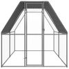 Jaula Gallinero De Exterior De Acero Galvanizado 2x4x2 M Vidaxl