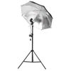 Kit De Estudio Fotográfico Con Set De Luces, Fondo Y Reflector Vidaxl