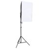 Kit De Estudio Fotográfico Con Set De Luces, Fondo Y Reflector Vidaxl