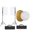 Kit De Estudio Fotográfico Con Set De Luces Y Reflector Vidaxl