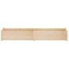 Jardinera De Madera Maciza De Pino 200x31x31 Cm Vidaxl