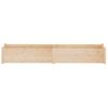 Jardineras 2 Uds Madera Maciza De Pino 200x31x31 Cm Vidaxl