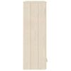 Aparador Superior Hamar Pino Macizo Marrón Miel 85x35x100 Cm Vidaxl