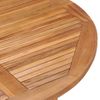 Set De Comedor De Jardín Plegable 5 Pzas Madera Maciza De Teca Vidaxl