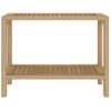 Mesa Auxiliar De Baño Madera Maciza De Teca 60x30x45 Cm Vidaxl