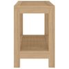 Mesa Auxiliar De Baño Madera Maciza De Teca 60x30x45 Cm Vidaxl