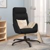 Sillón De Relax De Cuero Sintético Negro Vidaxl