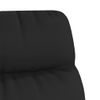 Sillón De Relax De Cuero Sintético Negro Vidaxl