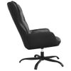 Sillón De Relax De Cuero Sintético Negro Vidaxl