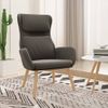 Sillón De Relax De Terciopelo Gris Oscuro Vidaxl