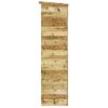 Cobertizo De Herramientas Madera Pino Impregnada 163x50x171 Cm Vidaxl