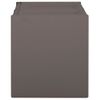 Caja De Cojines Gris 85 L 86x40x42 Cm Vidaxl