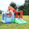 Castillo Hinchable Con Tobogán Pvc 272x257x220 Cm Happy Hop