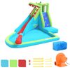 Tobogán De Agua Inflable Con Piscina Pvc 356x300x230 Cm Happy Hop