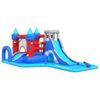 Parque De Agua Inflable Con Tobogán Pvc 590x390x225 Cm Happy Hop