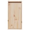 Armario De Pared 2 Uds Madera Maciza De Pino 30x30x60 Cm Vidaxl